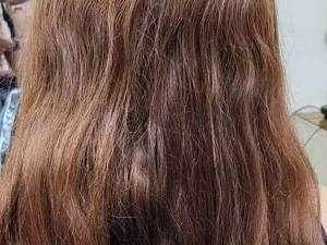 تبدیل دکلره ریشه مو به مش پر