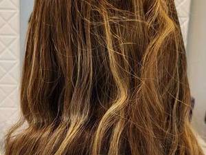 تبدیل دکلره ریشه مو به مش پر