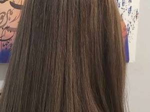 تبدیل دکلره ریشه مو به مش پر