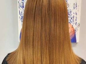 تبدیل دکلره ریشه مو به مش پر