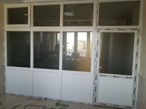 اجرای درب و پنجره دوجداره UPVC