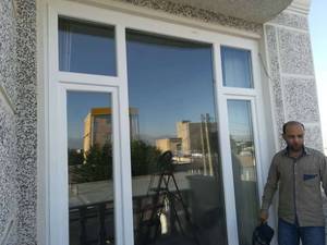 نصب درب و پنجره دوجداره UPVC