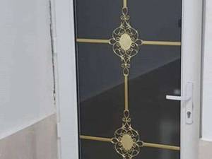 درب دوجداره سفید یوپی وی سی در تنکابن