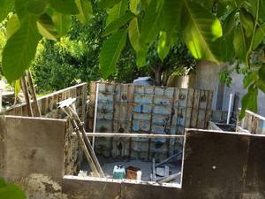 قالب بندی و بتون ریزی استخر و سونا