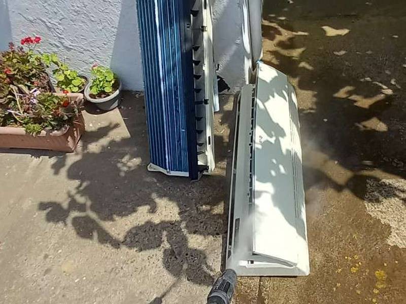 سرویس و شستشو اسپیلت