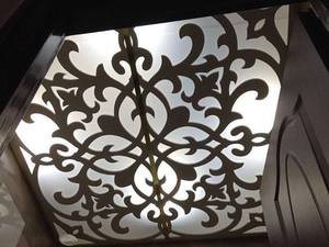 اجرای سقف دکوراتیو سرویس بهداشتی