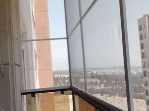 توری جلوی بالکنی آلومینیوم کشویی