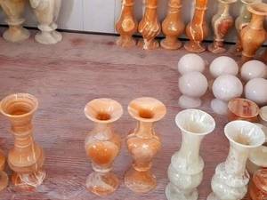 گلدان سنگی مرمر