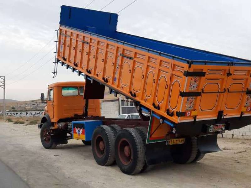 بنز جفت باری کمپرسی کف