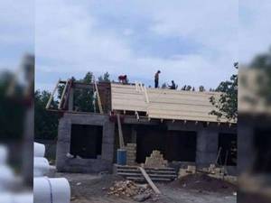 اجرای سقف شیبدار و ویلایی