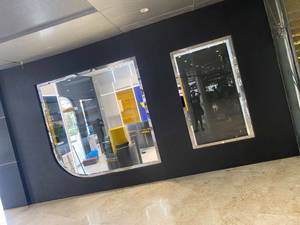 درب اتوماتیک با روکش استیل