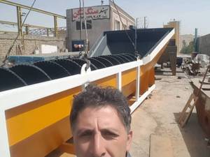 دستگاه ماسه شور ۹ متری