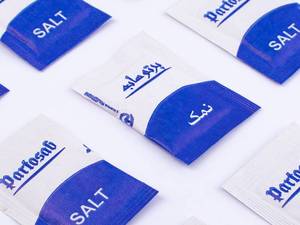 نمک کاغذی تکنفره(رستورانی)پرتوساب