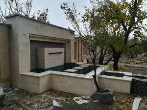 محوطه سازی و اجرای جکوزی و استخر 