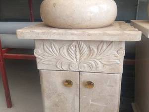 روشویی سنگی درب دار