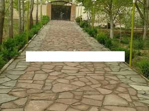 اجرای سنگ لاشه کف سنگ لاشه برای آبسرد 