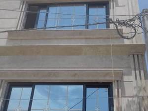 پنجره های دوجداره تک رو لمینت مشکی 