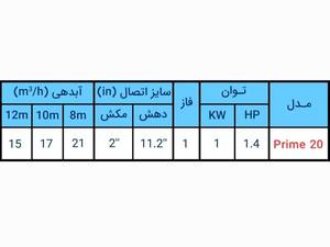 پمپ استخری prime 20