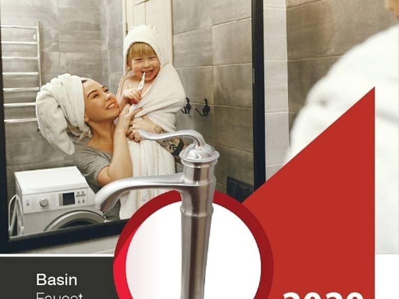 روشویی پایه بلند کارمانیا کروم