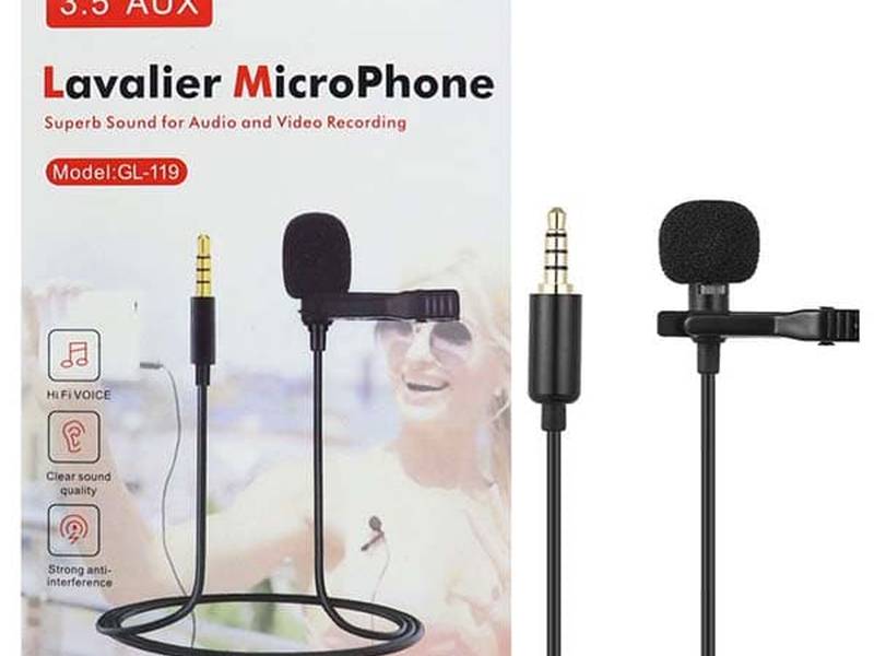 میکروفن یقه ای Lavalier مدل:GL-119