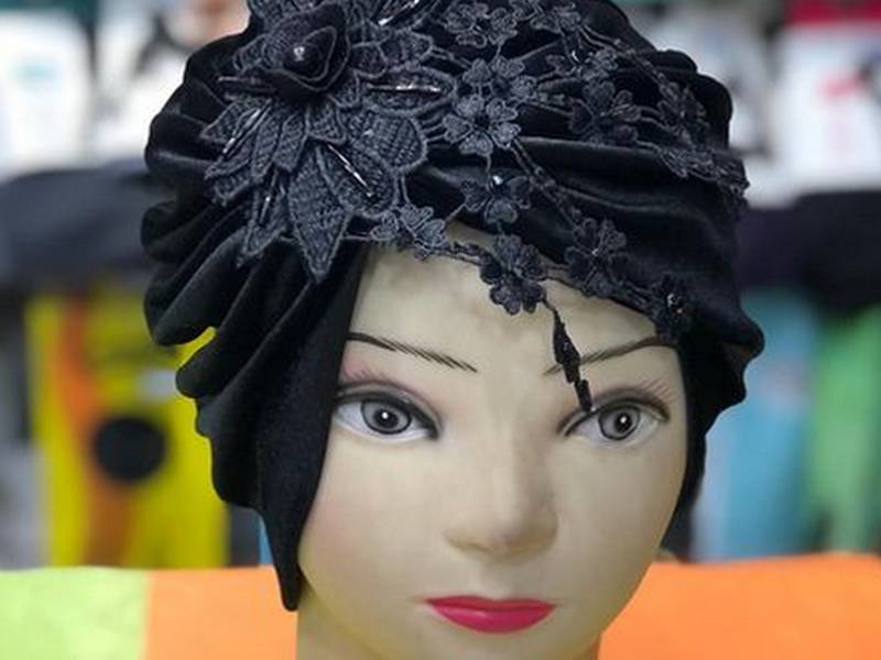 کلاه توربان با رنگبندی مختلف