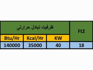 مبدل حرارتی استیل ۱۸ فوت استخری