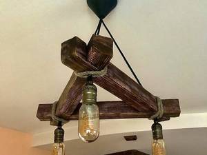 روشنایی چوب و کناف