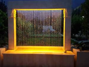 سیستم نازل باران برای آبنما