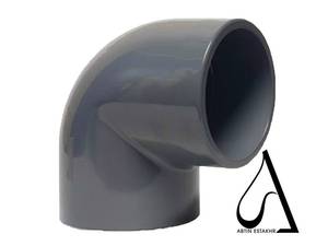 زانو چسبی ۹۰ درجه solvent cement سایز ۶۳