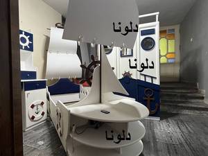 تخت خواب پسرانه کشتی بادبان دار برند دلونا