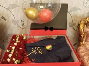 باکس گل رز برای هدیه