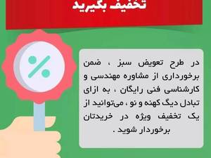 طرح تعویض سبز شرکت شوفاژکار